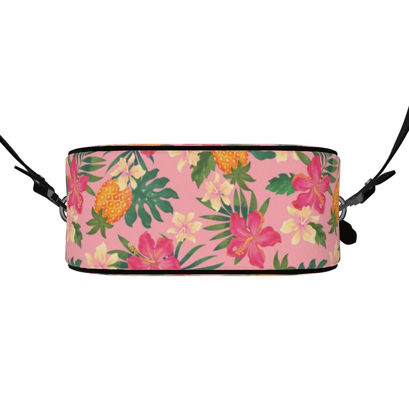 Gumdrop Bag - Nappa Leather - Pineapple Paradise - Hibiscus Blush