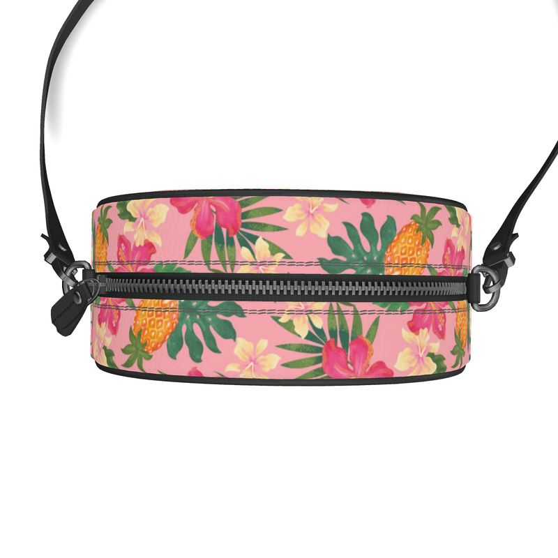 Gumdrop Bag - Nappa Leather - Pineapple Paradise - Hibiscus Blush