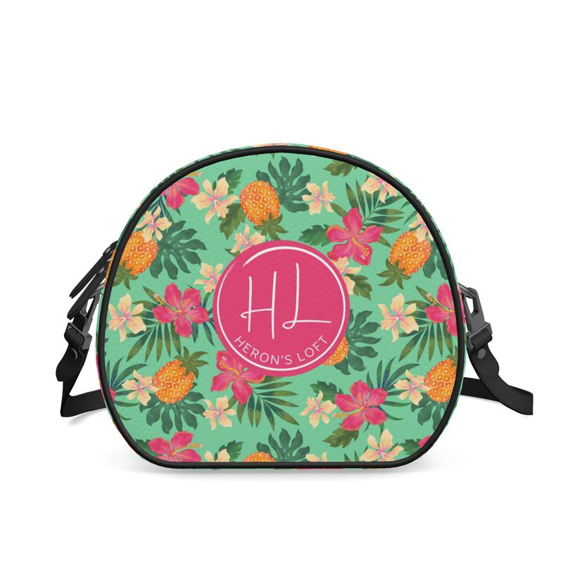 Gumdrop Bag - Nappa Leather - Pineapple Paradise - Canopy Mint