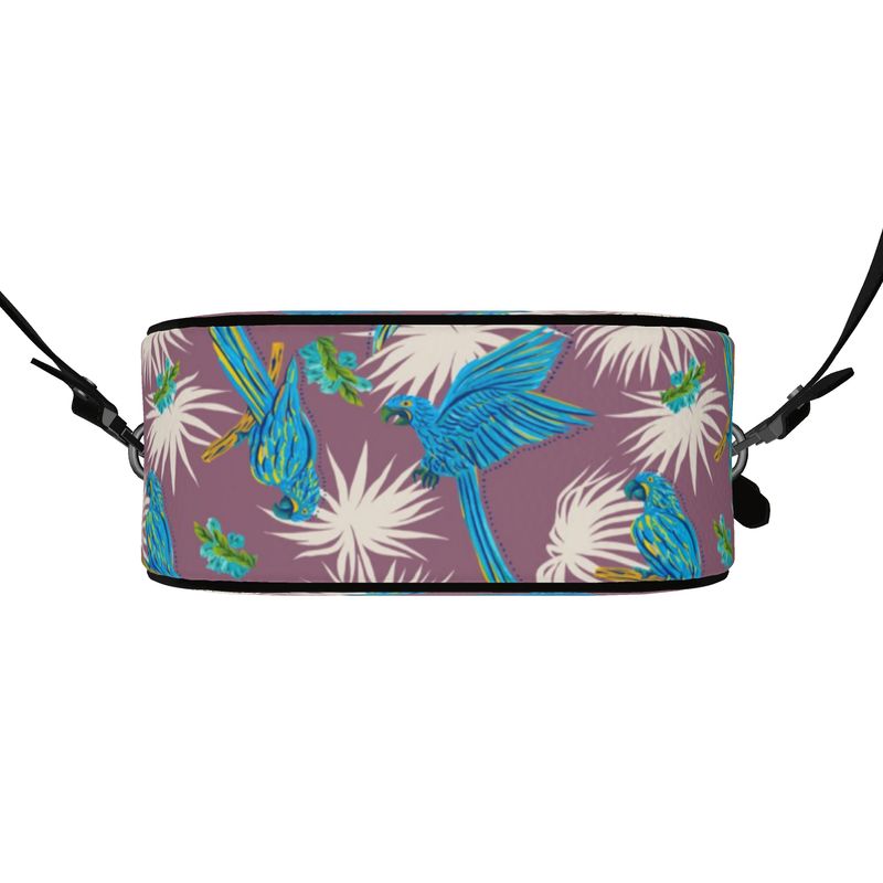 Gumdrop Bag - Nappa Leather - Tropical Macaw - Plumage Rose