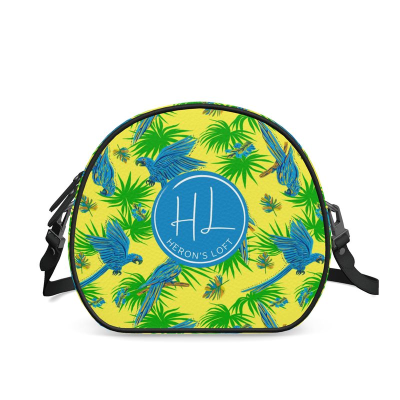 Gumdrop Bag - Nappa Leather - Tropical Macaw - Suncrest Yellow