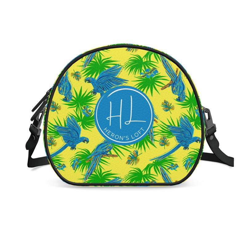 Gumdrop Bag - Nappa Leather - Tropical Macaw - Suncrest Yellow