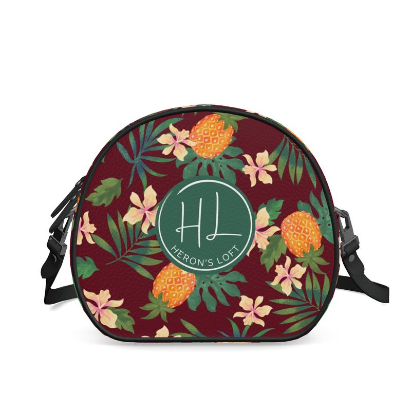 Gumdrop Bag - Nappa Leather - Pineapple Paradise - Palmwine