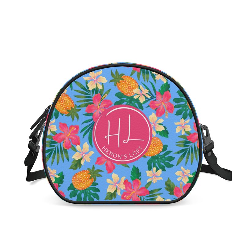 Gumdrop Bag - Nappa Leather - Pineapple Paradise - Island Breeze