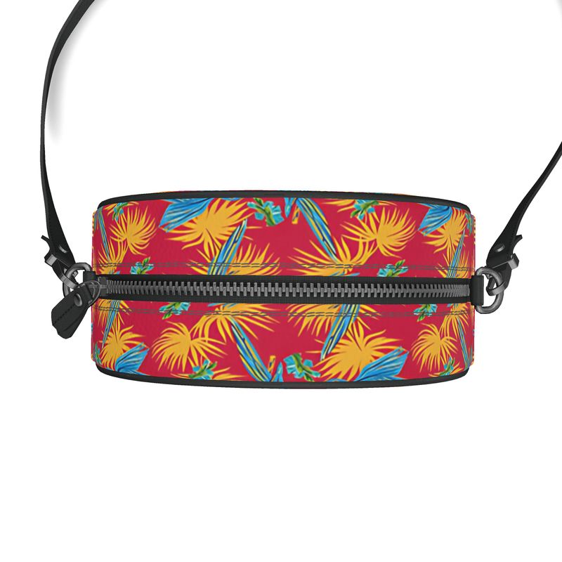 Gumdrop Bag - Nappa Leather - Tropical Macaw - Scarlet Crest