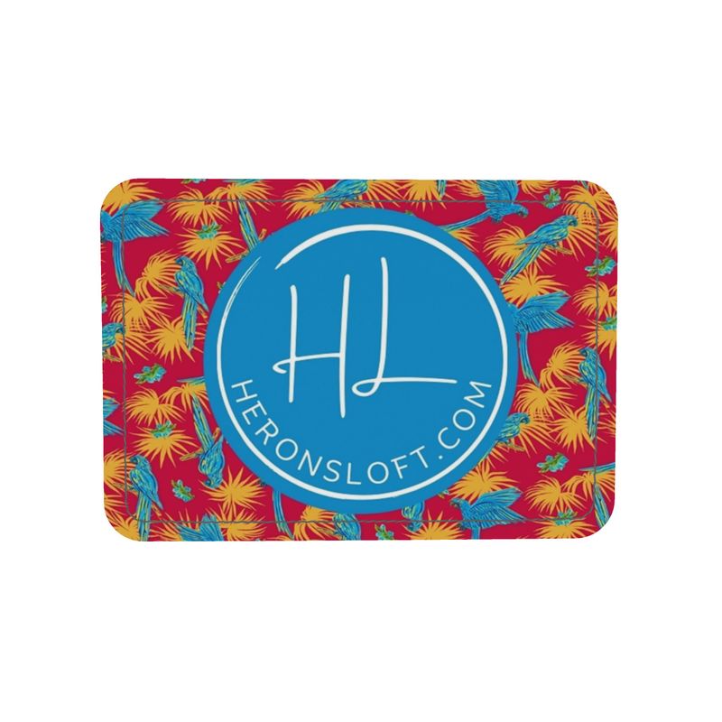 Gumdrop Bag - Nappa Leather - Tropical Macaw - Scarlet Crest