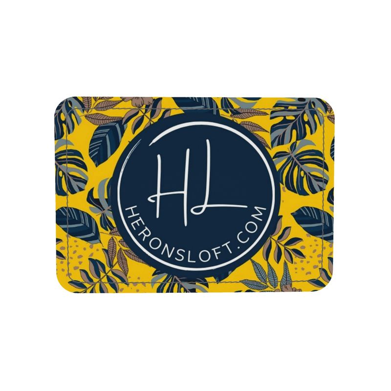 Gumdrop Bag - Nappa Leather - Midnight Monstera - Garden Ember