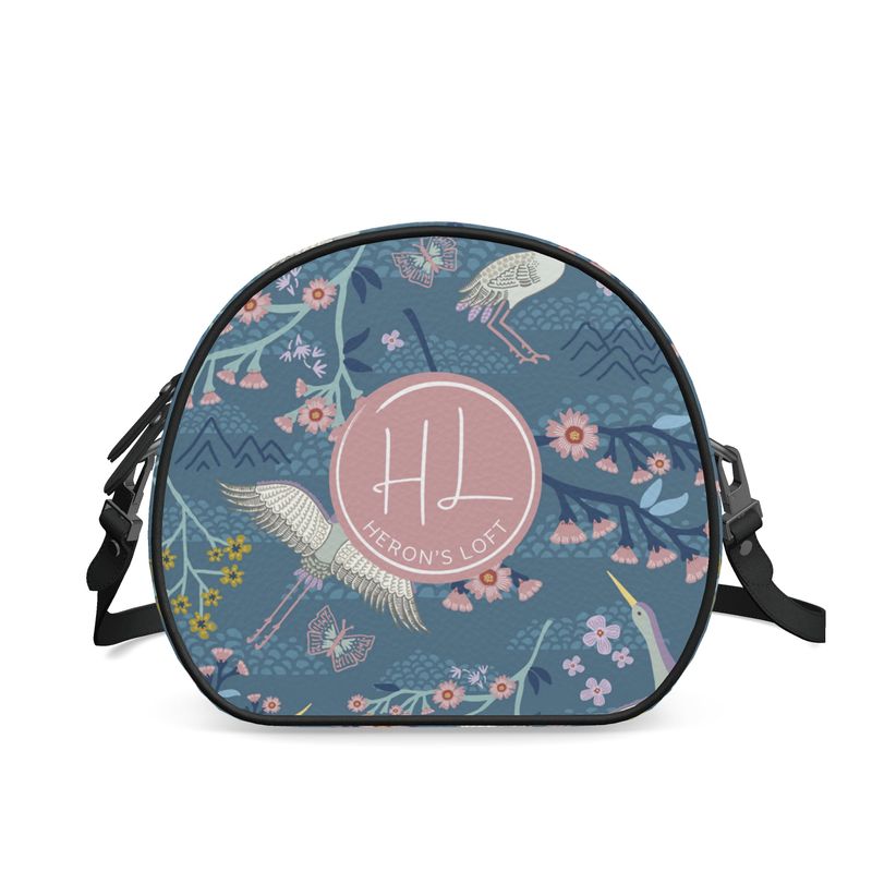 Gumdrop Bag - Nappa Leather - White Crane