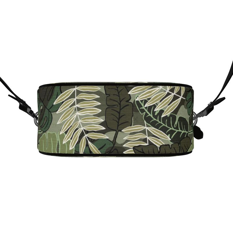 Gumdrop Bag - Nappa Leather - Camo Leaves