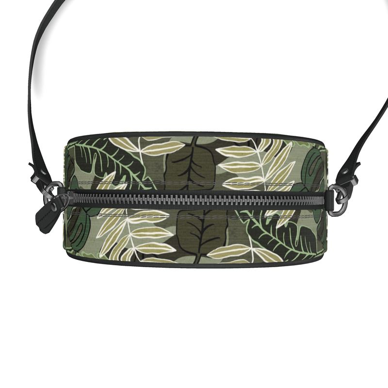 Gumdrop Bag - Nappa Leather - Camo Leaves