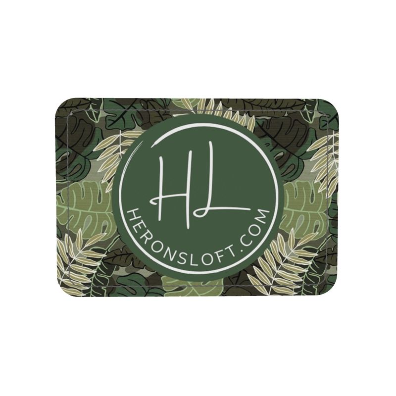 Gumdrop Bag - Nappa Leather - Camo Leaves