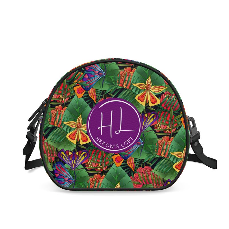 Gumdrop Bag - Nappa Leather - Jungle Flower