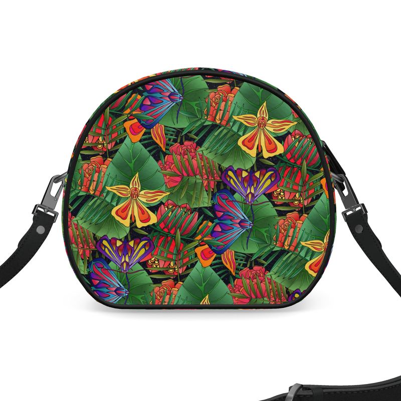 Gumdrop Bag - Nappa Leather - Jungle Flower