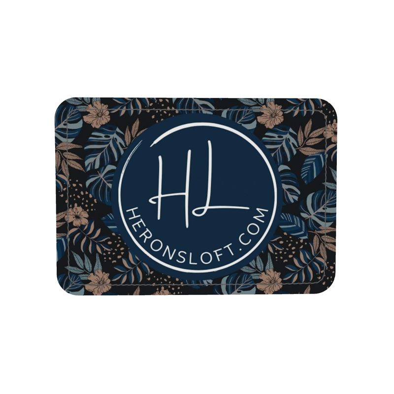 Gumdrop Bag - Nappa Leather - Midnight Monstera