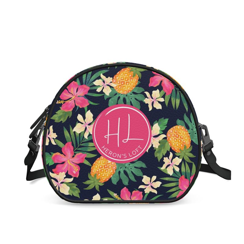 Gumdrop Bag - Nappa Leather - Pineapple Paradise