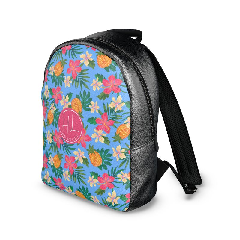 Backpack - Nappa Leather - Pineapple Paradise - Island Breeze