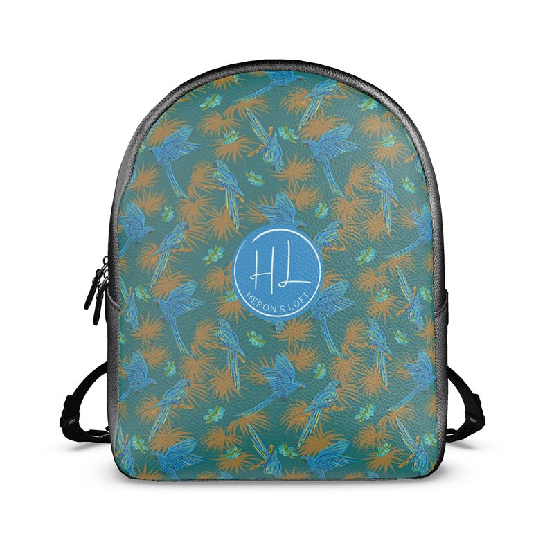 Backpack - Nappa Leather - Tropical Macaw - Tealwing
