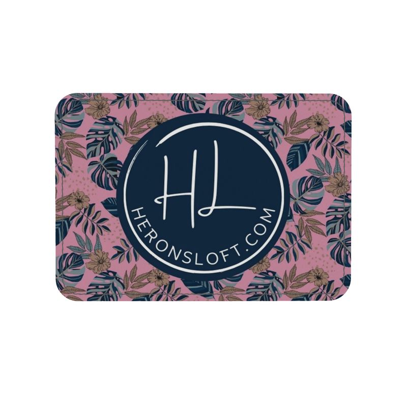 Backpack - Nappa Leather - Midnight Monstera - Lunaria Rose