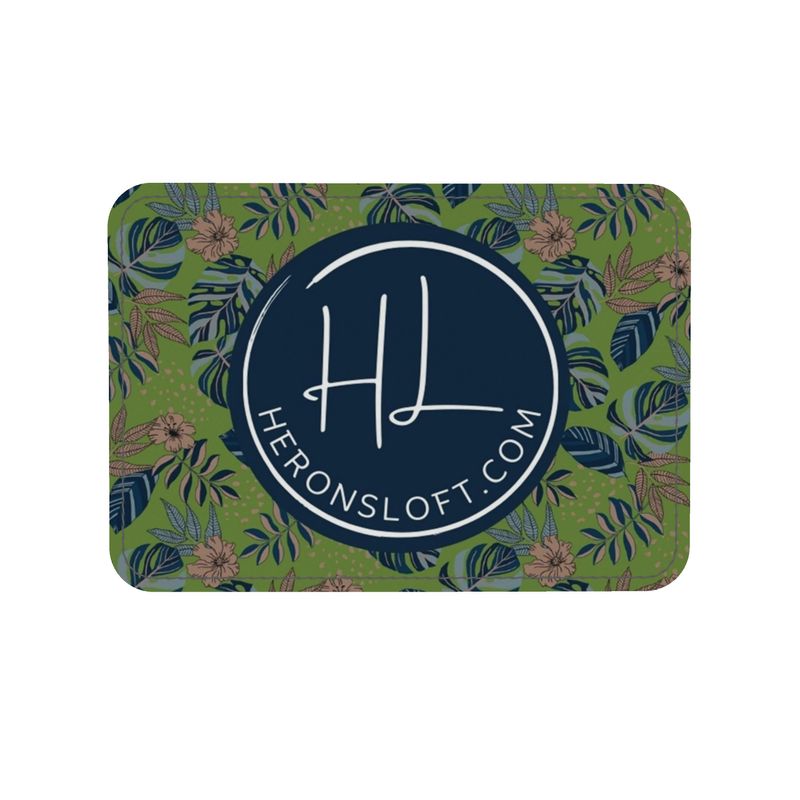 Backpack - Nappa Leather - Midnight Monstera - Olive Velour