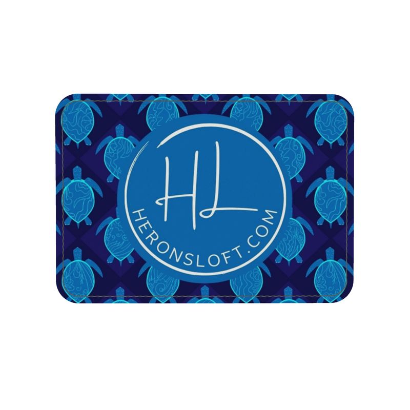 Backpack - Nappa Leather - Topo Turtles - Blue Tide