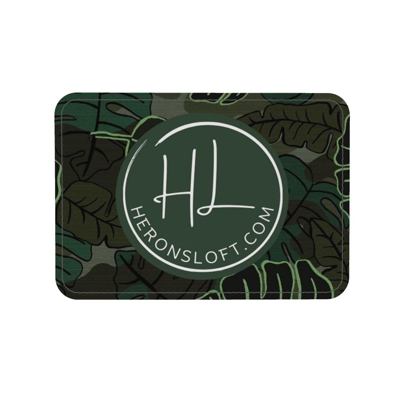 Backpack - Nappa Leather - Camo Leaves - Dark