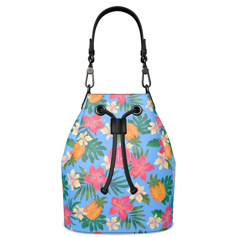 Gallery Bag - Nappa Leather - Pineapple Paradise - Island Breeze