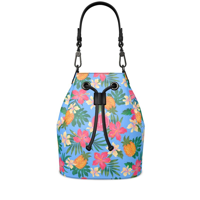 Gallery Bag - Nappa Leather - Pineapple Paradise - Island Breeze