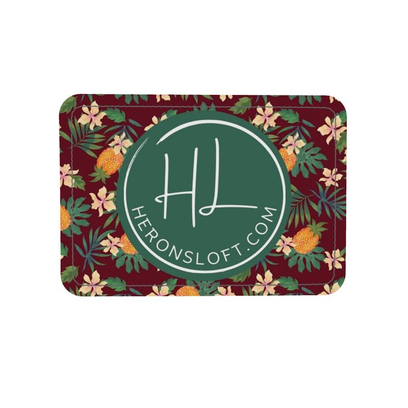 Gallery Bag - Nappa Leather - Pineapple Paradise - Burgundy