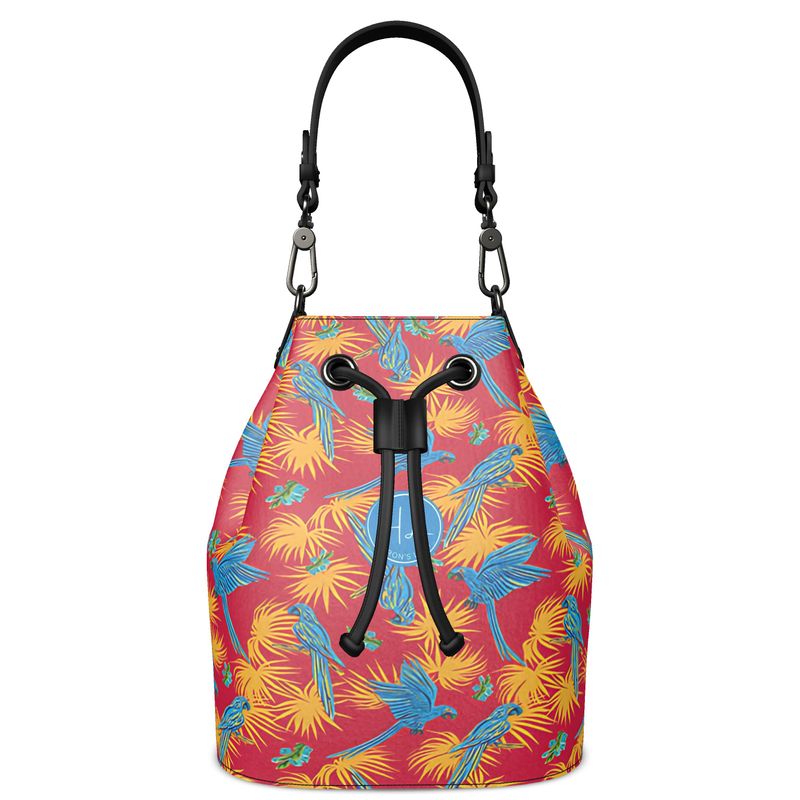 Gallery Bag - Nappa Leather - Tropical Macaw - Red