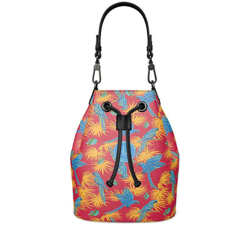Gallery Bag - Nappa Leather - Tropical Macaw - Red