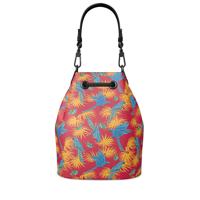 Gallery Bag - Nappa Leather - Tropical Macaw - Red