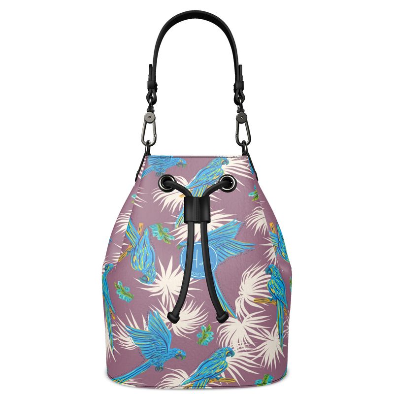Gallery Bag - Nappa Leather - Tropical Macaw - Purple
