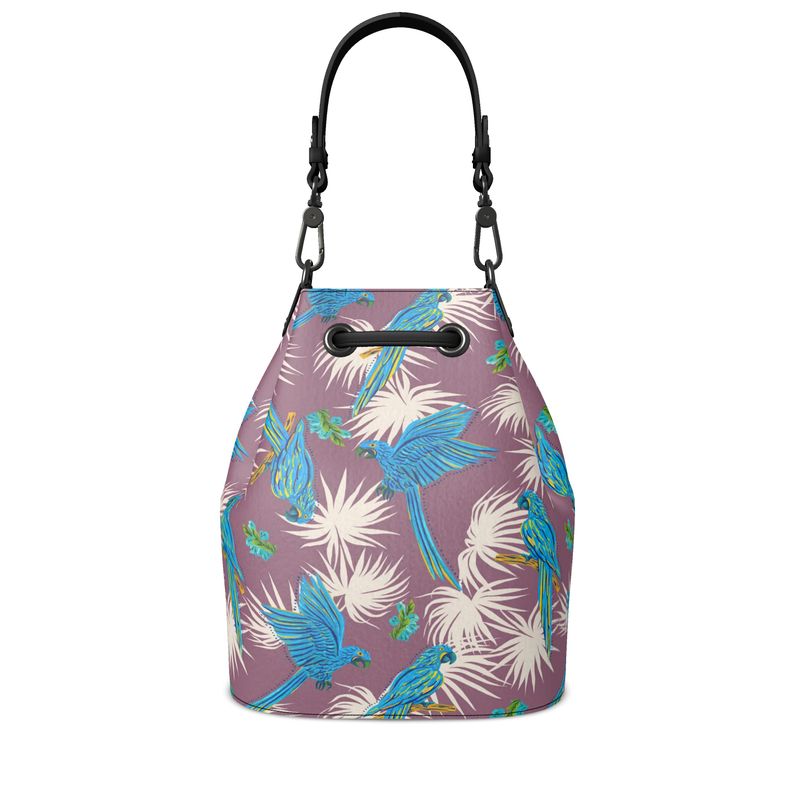 Gallery Bag - Nappa Leather - Tropical Macaw - Purple