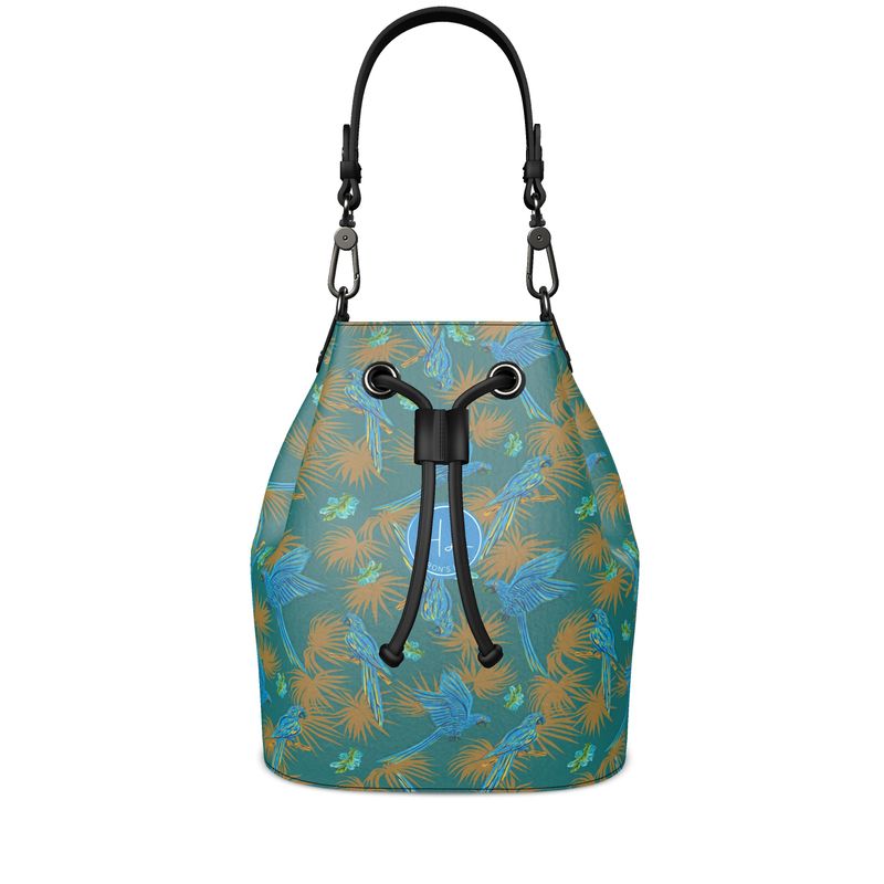 Gallery Bag - Nappa Leather - Tropical Macaw - Sea Foam Green