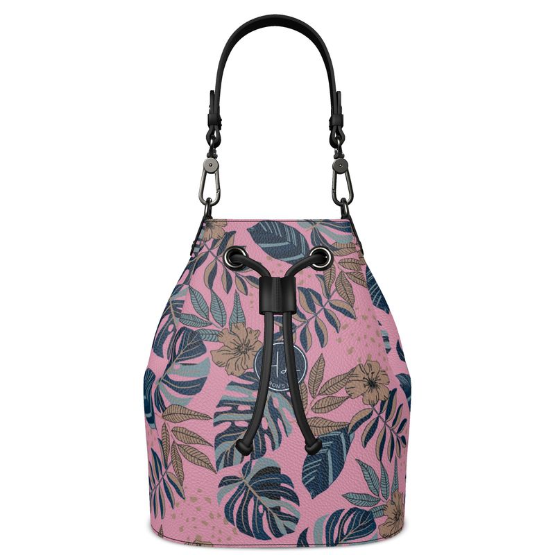 Gallery Bag - Nappa Leather - Midnight Monstera - Lunaria Rose