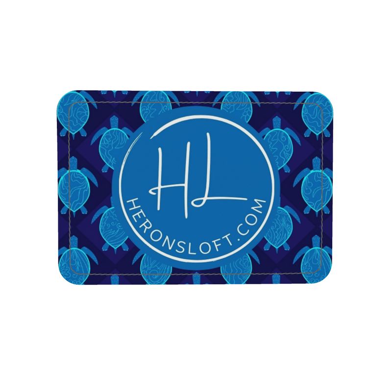 Gallery Bag - Nappa Leather - Topo Turtles - Blue