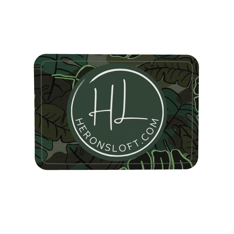 Gallery Bag - Nappa Leather - Camo Leaves - Dark