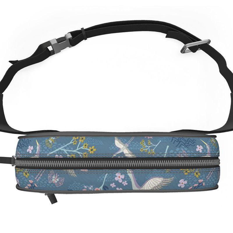 Belt Bag - Nappa Leather - White Crane