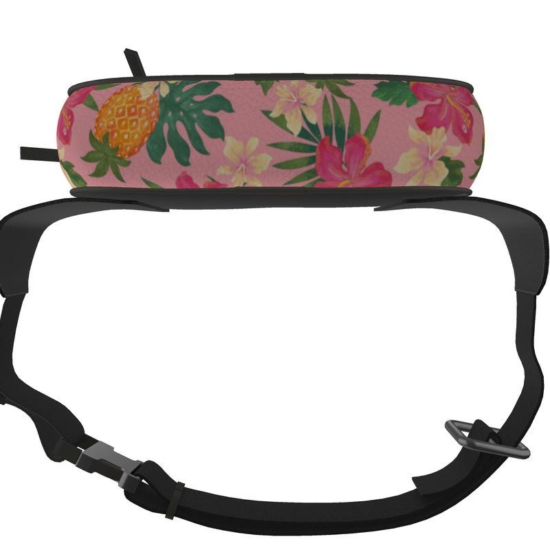 Belt Bag - Nappa Leather - Pineapple Paradise - Hibiscus Blush