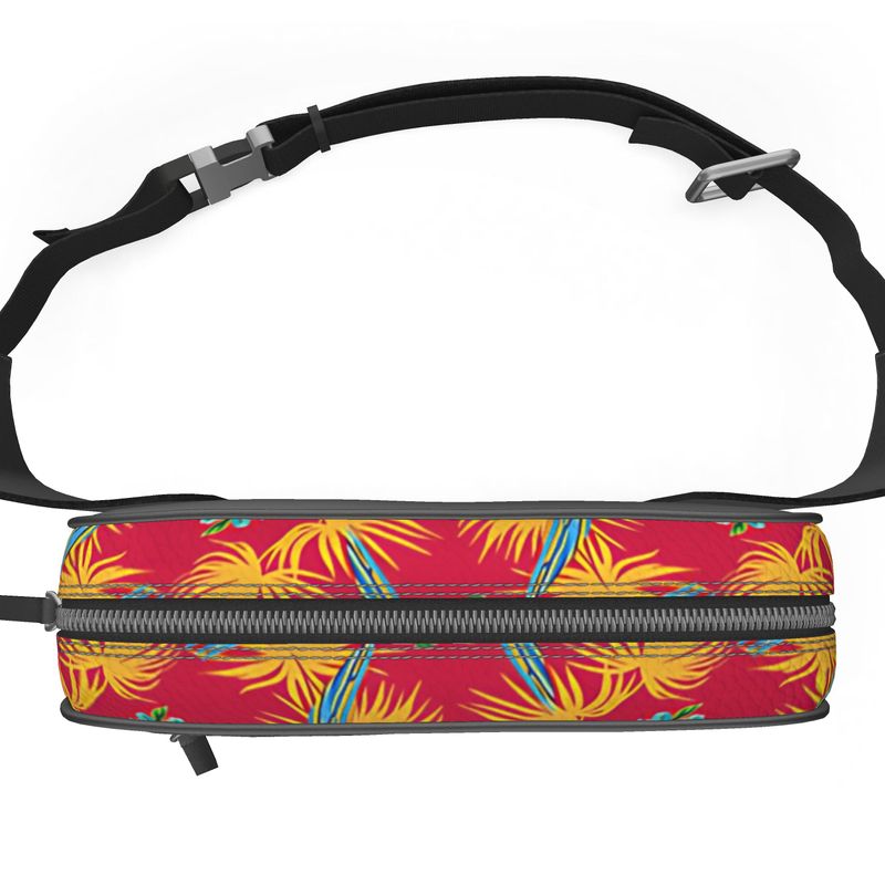 Belt Bag - Nappa Leather - Tropical Macaw - Scarlet Crest