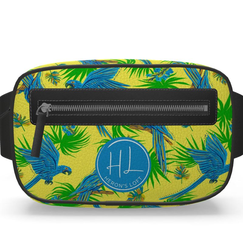 Belt Bag - Nappa Leather - Tropical Macaw - Suncrest Yellow