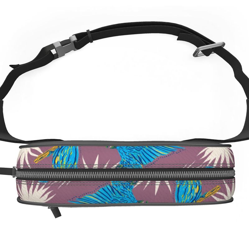 Belt Bag - Nappa Leather - Tropical Macaw - Plumage Rose