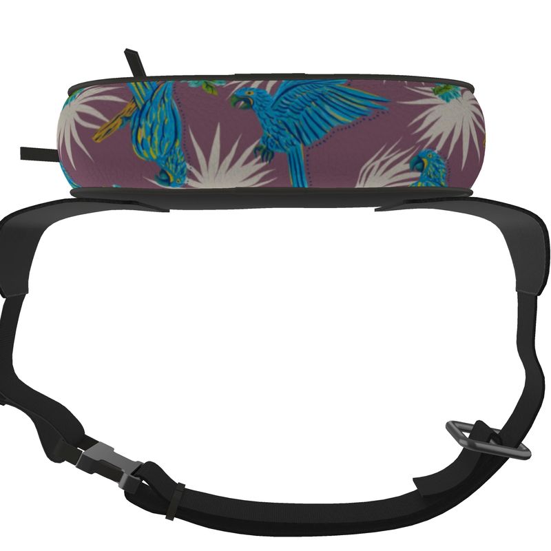 Belt Bag - Nappa Leather - Tropical Macaw - Plumage Rose