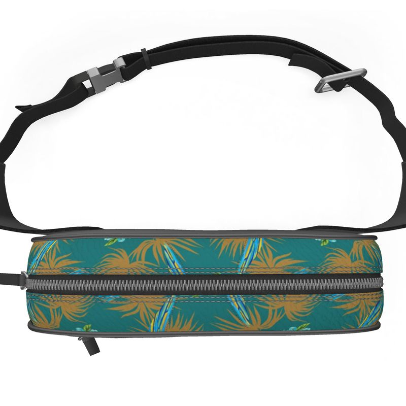 Belt Bag - Nappa Leather - Tropical Macaw - Sea Foam Green