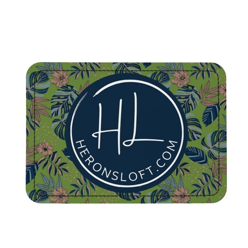 Belt Bag - Nappa Leather - Midnight Monstera - Olive Velour