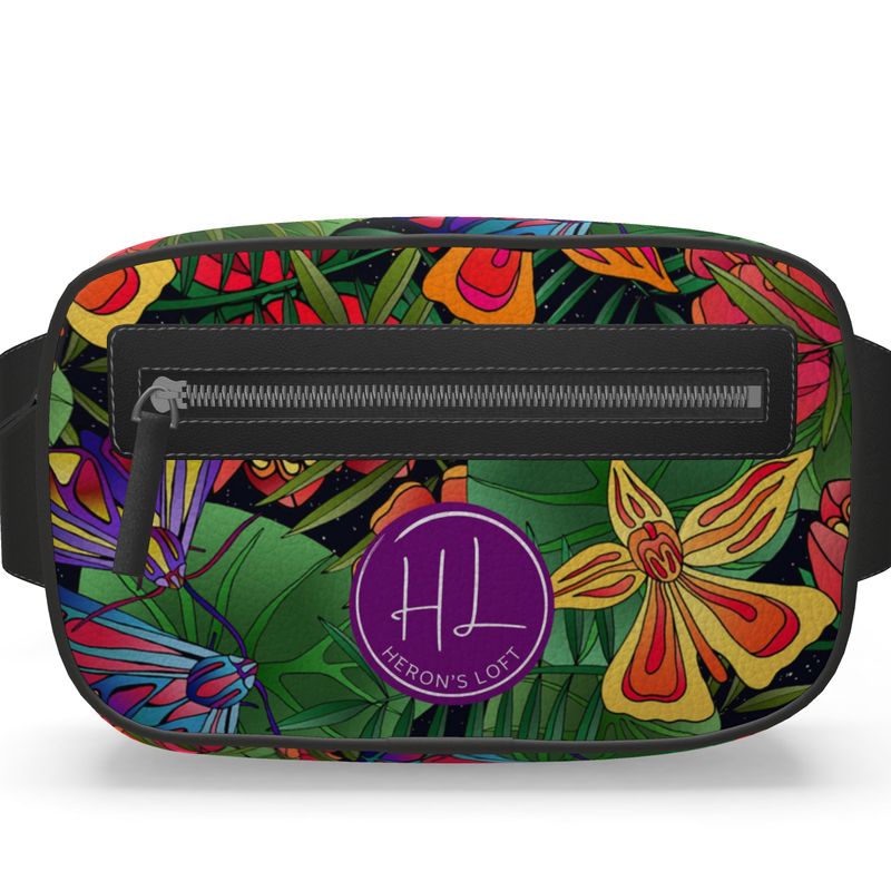 Belt Bag - Nappa Leather - Jungle Flower