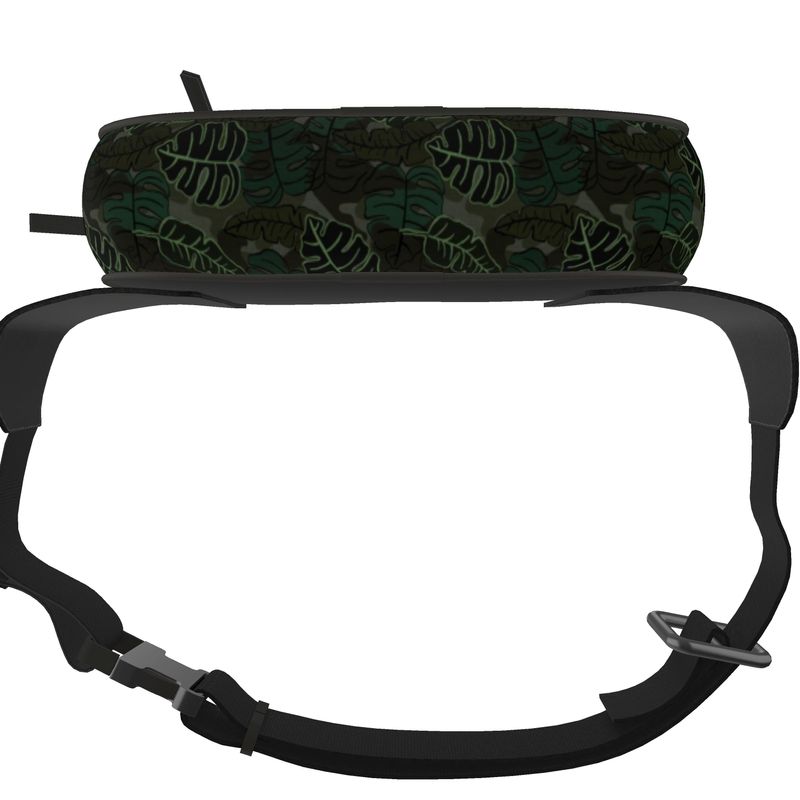 Belt Bag - Nappa Leather - Camo Leaves - Dark