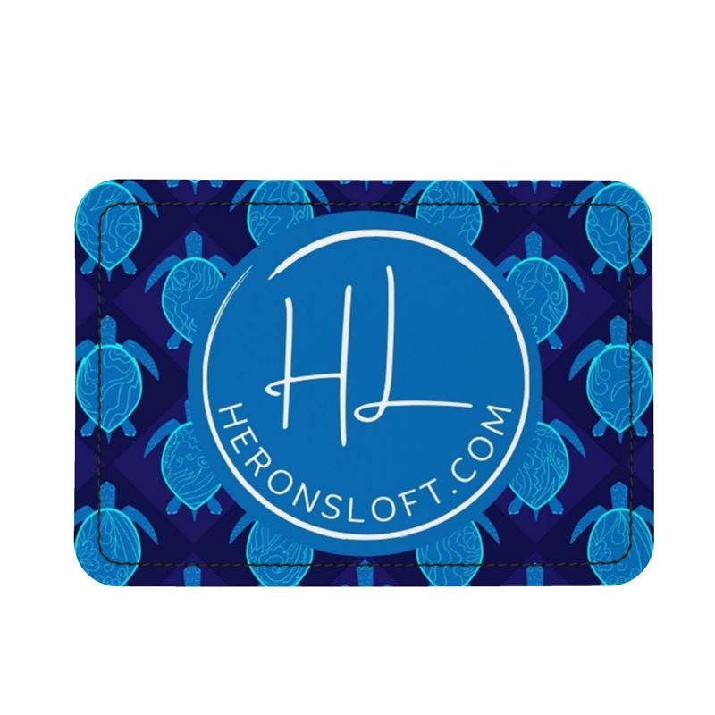 Belt Bag - Nappa Leather - Topo Turtles - Blue Tide