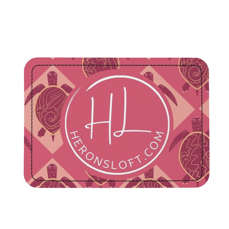 Belt Bag - Nappa Leather - Topo Turtles - Pink Tide