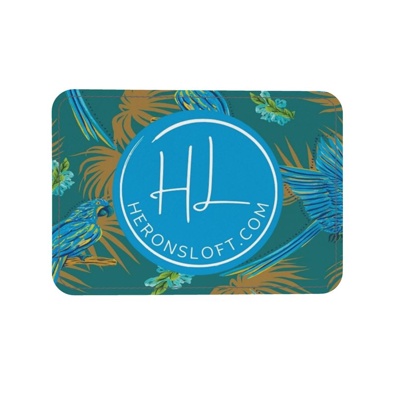 City Tote Bag - Nappa Leather - Tropical Macaw - Tealwing